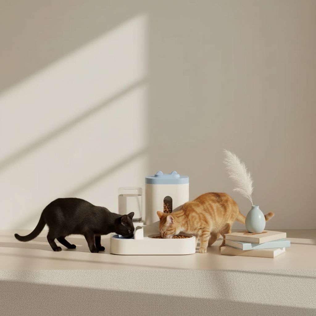 Distributeur Automatique Grande Capacité – Nourriture & Eau