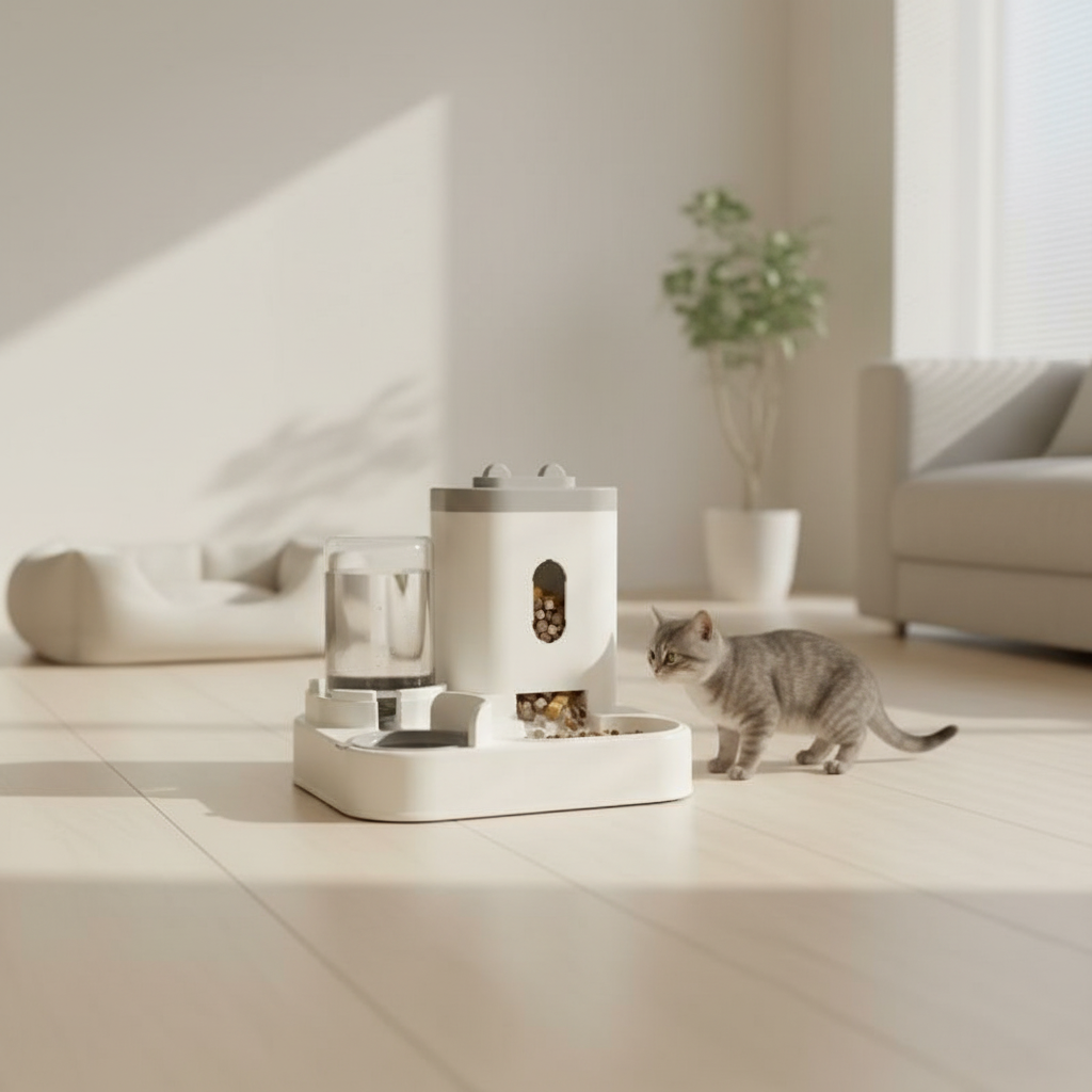 Distributeur Automatique Grande Capacité – Nourriture & Eau